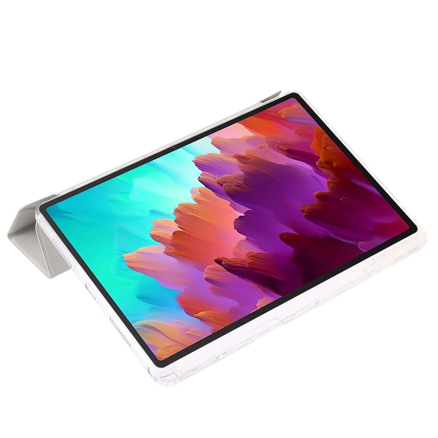 For Lenovo Tab M11 / Xiaoxin Pad 11 2024 Tablet Case Origami Stand TPU+Acrylic+PU Flip Cover For Lenovo Tab M11 / Xiaoxin Pad 11 2024 Tablet Case Origami Stand TPU+Acrylic+PU Flip Cover